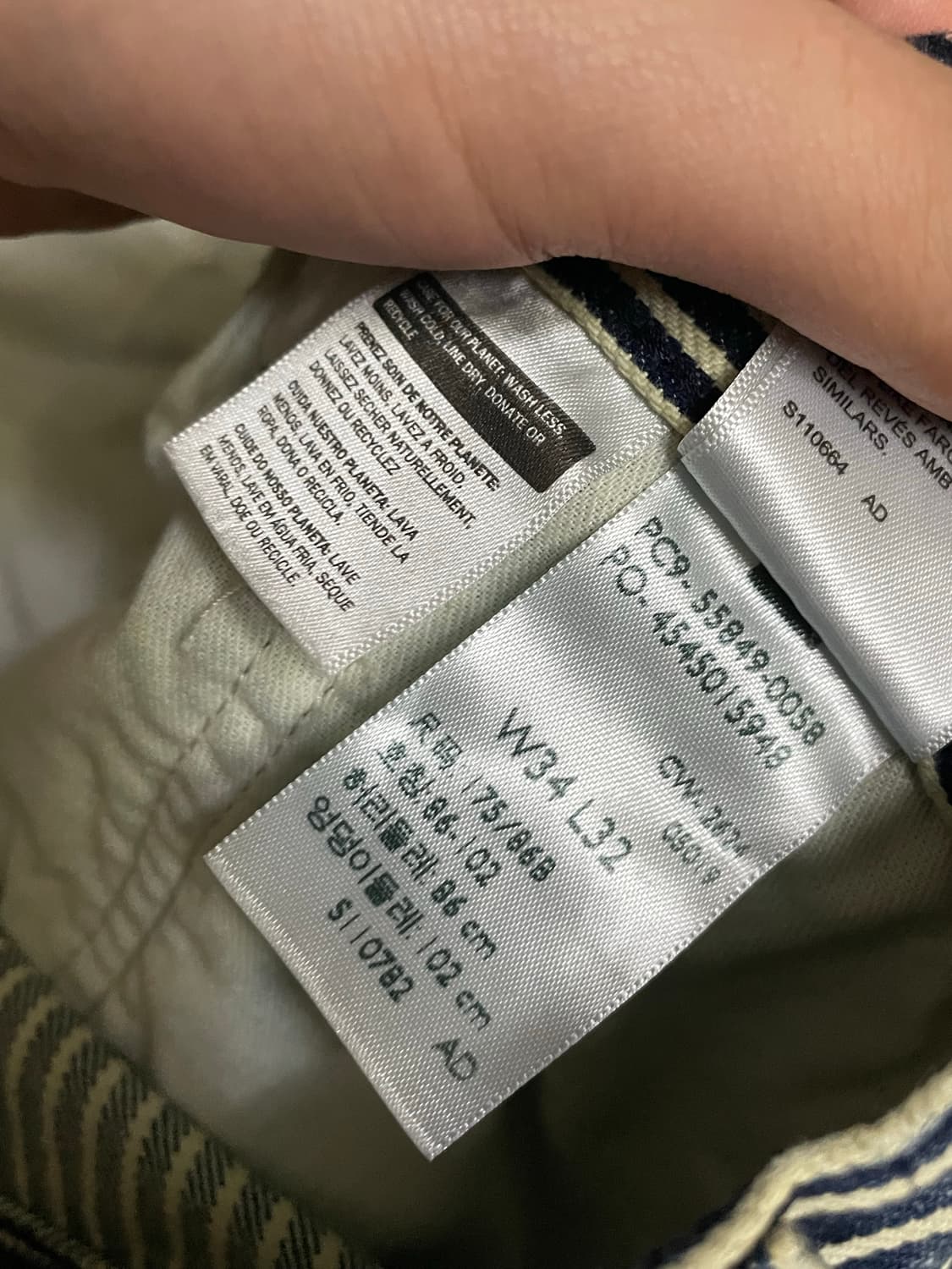 리바이스 568루즈스트레이트 카펜터 팬츠(34size) 상품이미지7