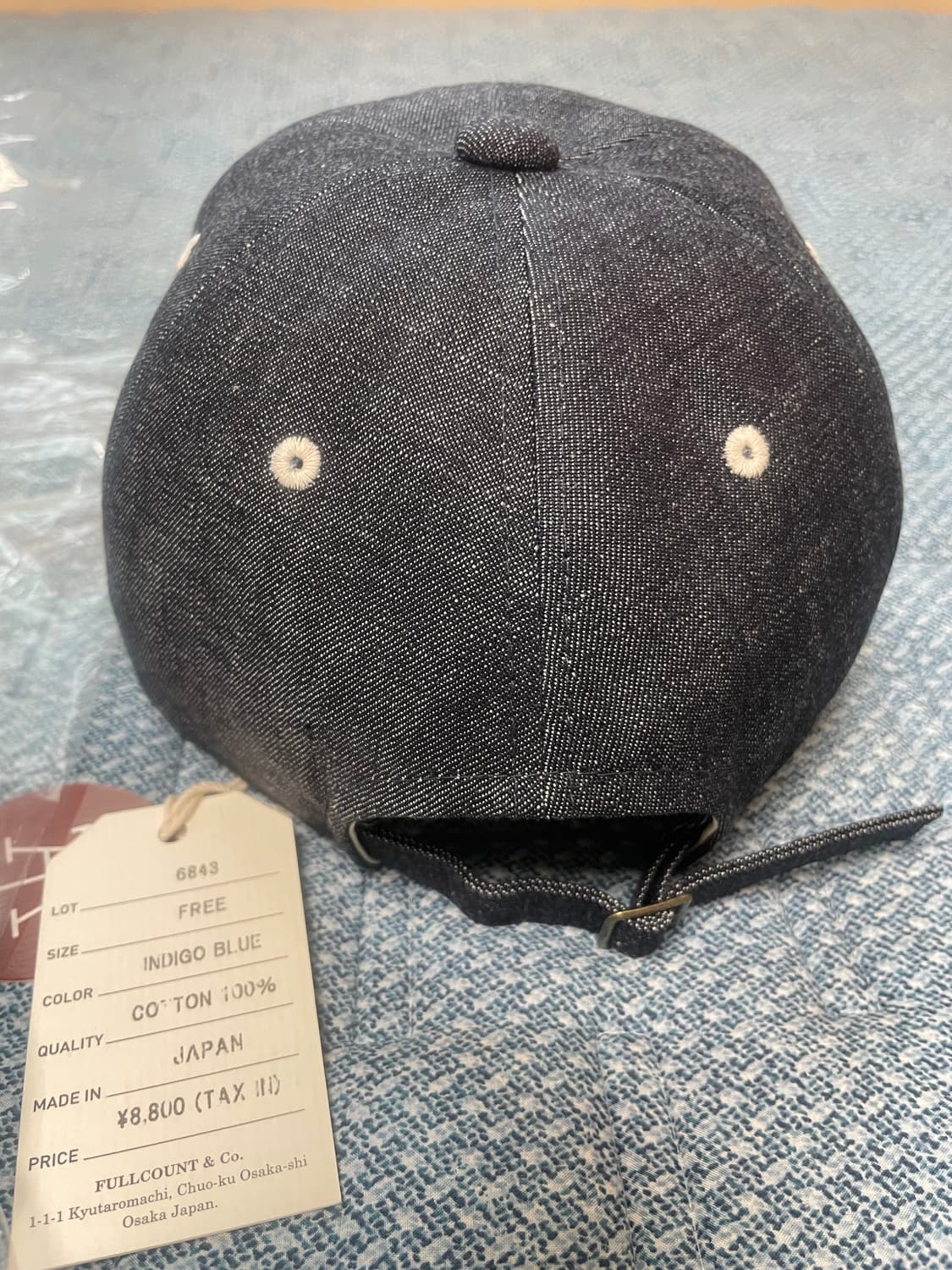 풀카운트 볼캡 상품이미지2