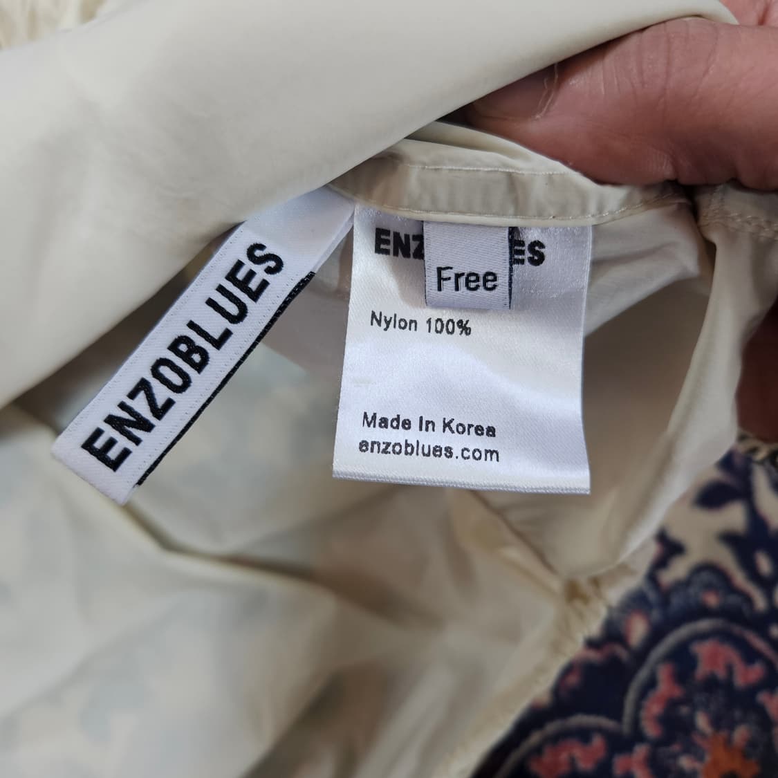 엔조블루스 트랙탑 바람막이 자켓 Free 상품이미지7