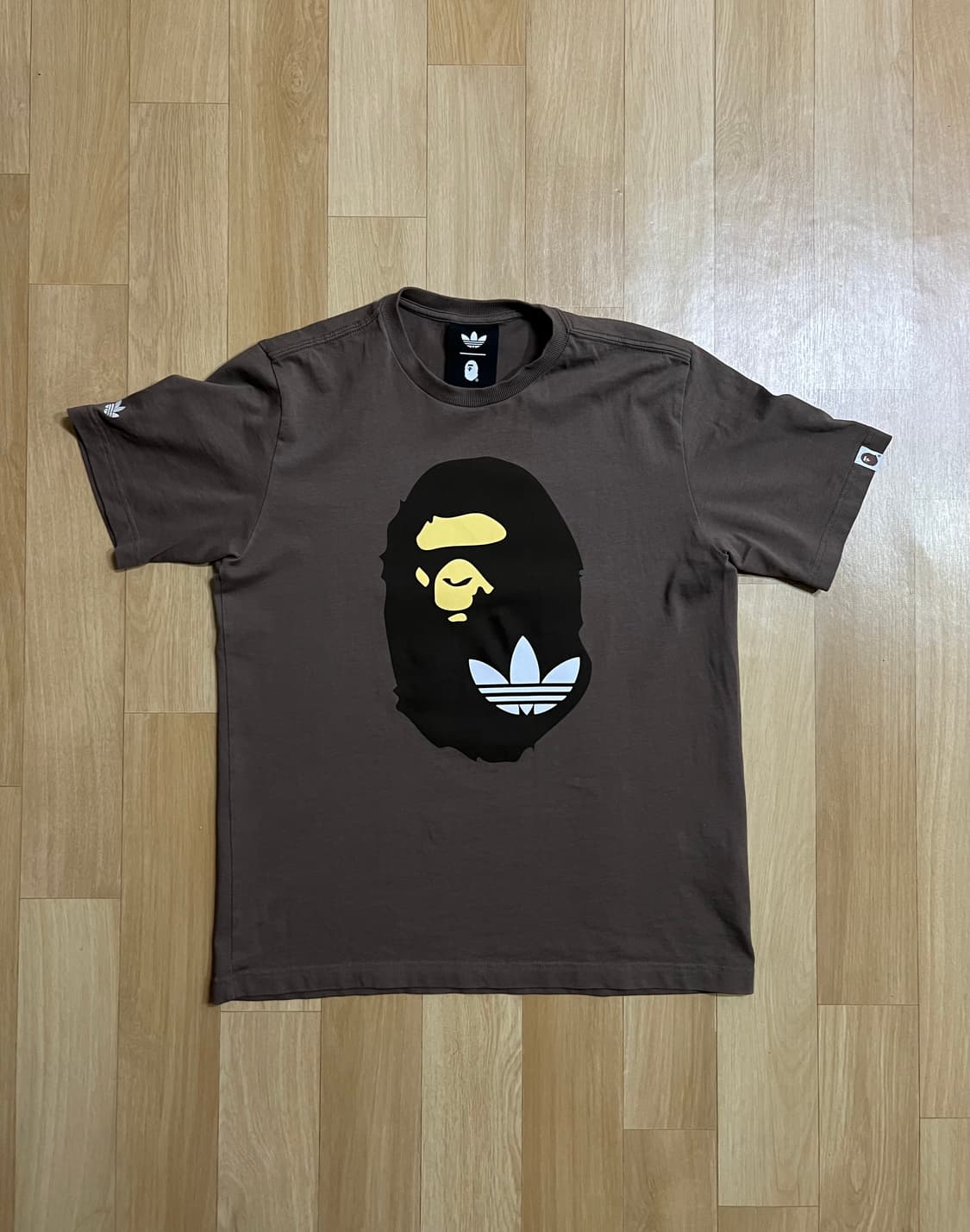 베이프 아디다스 반팔 티셔츠 L 상품이미지1