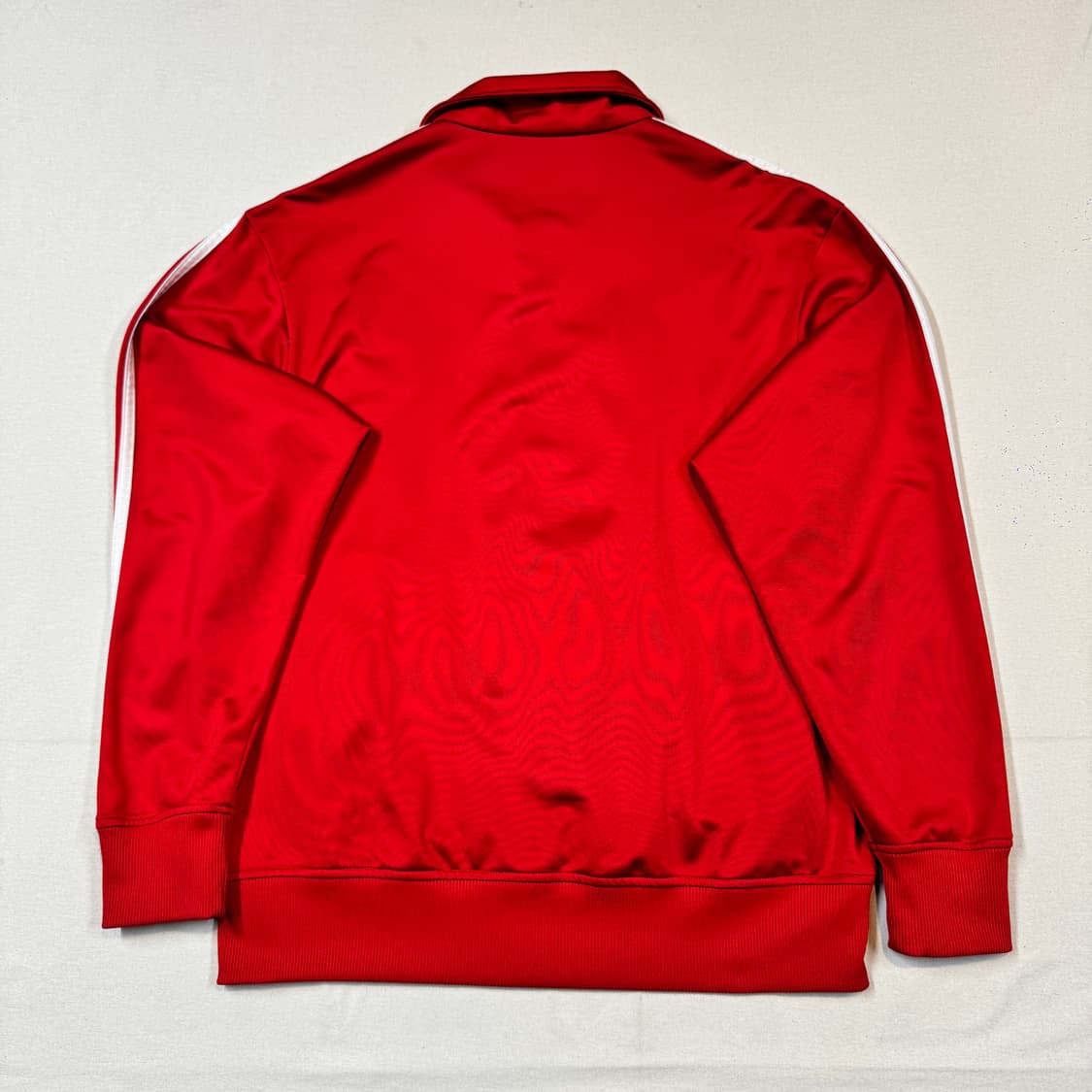 L) 아디다스 파이어버드 삼선 져지 트랙탑 집업 레드 A7 상품이미지6