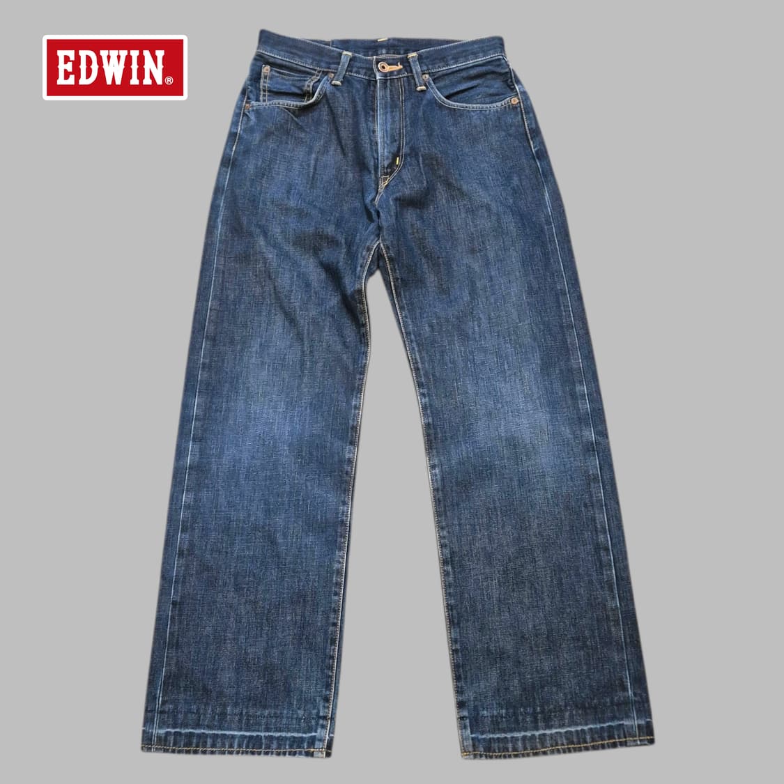 실사이즈-29인치 에드윈 505x 셀비지 청바지  상품이미지1