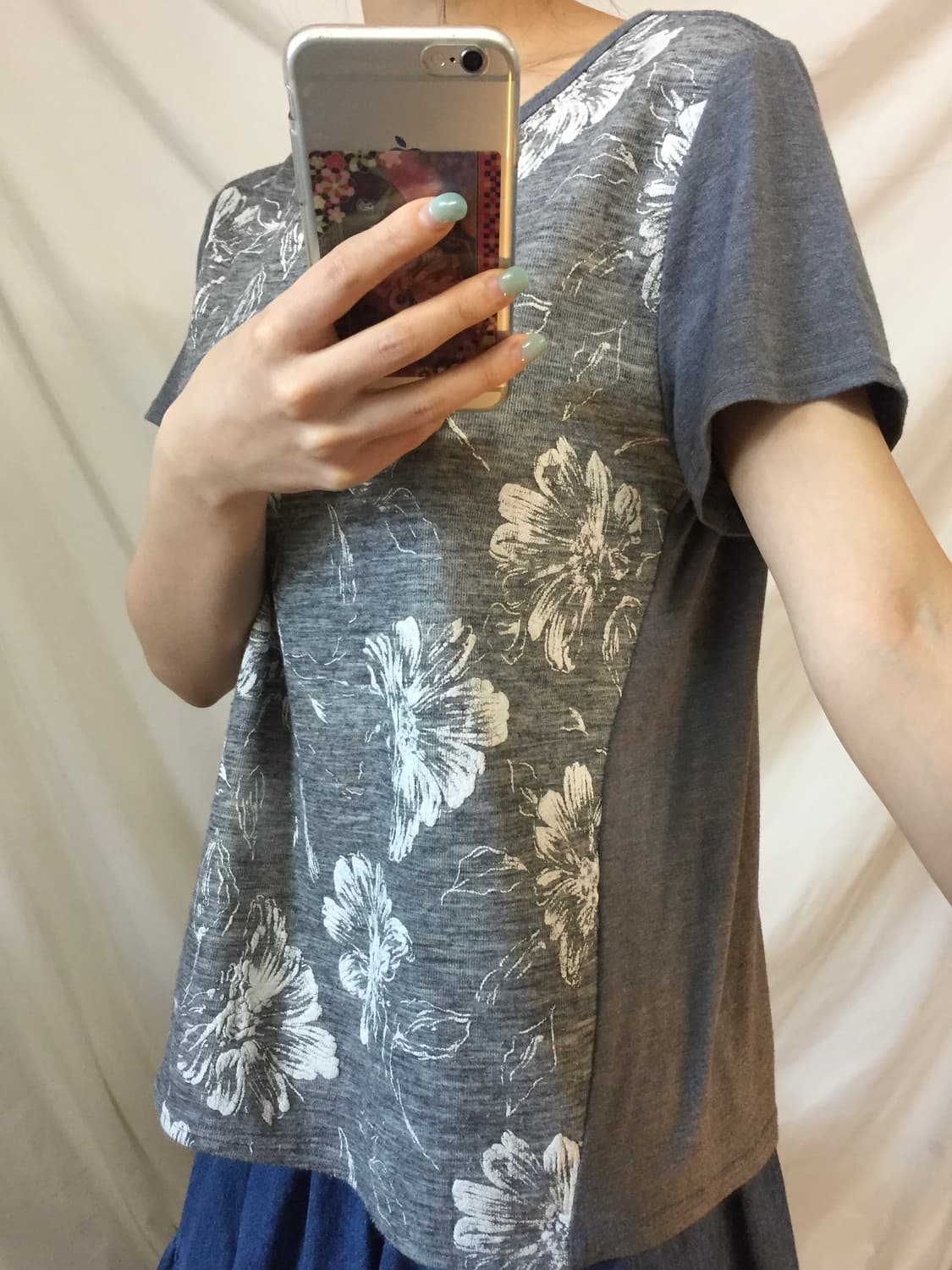 플라워 반팔 상품이미지6