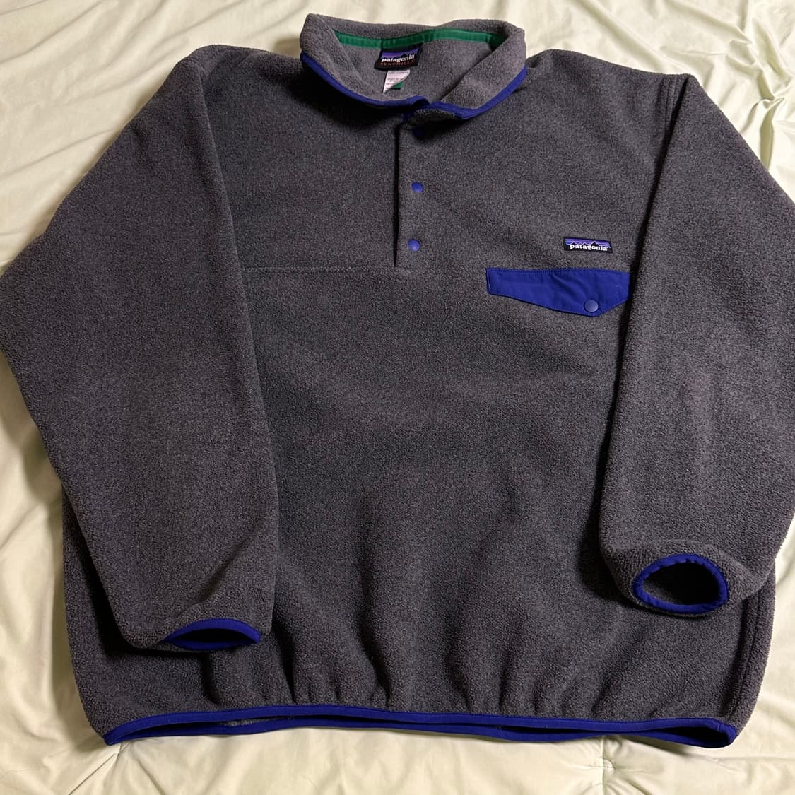 10s 파타고니아 신칠라 헤비웨이트 니켈 블루 L 상품이미지2