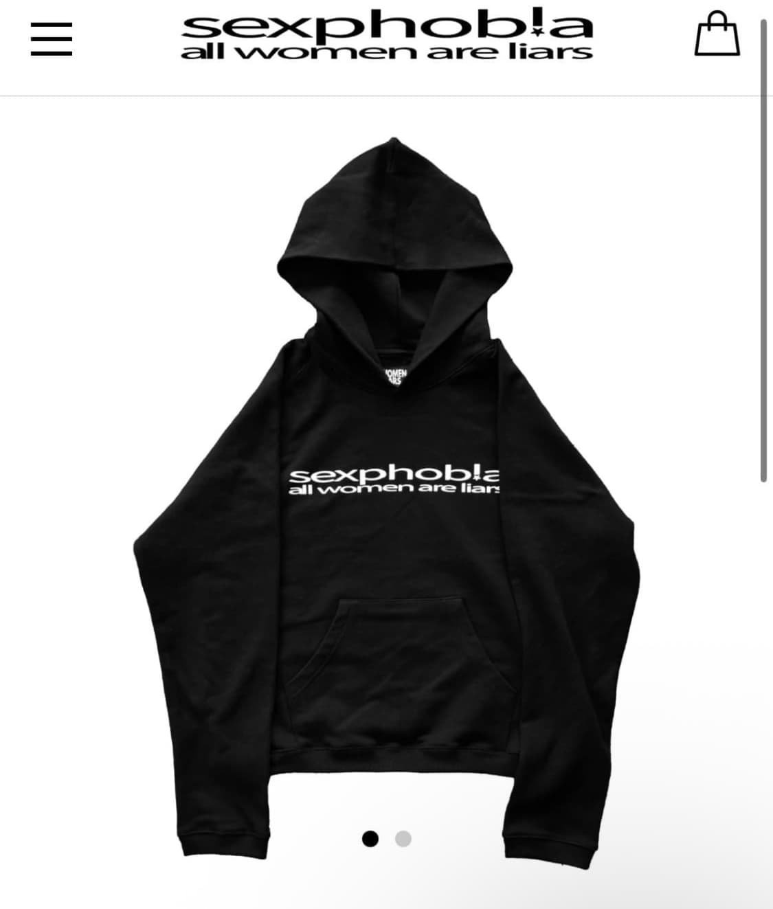 구매글 sexphobia hoodie M 상품이미지1