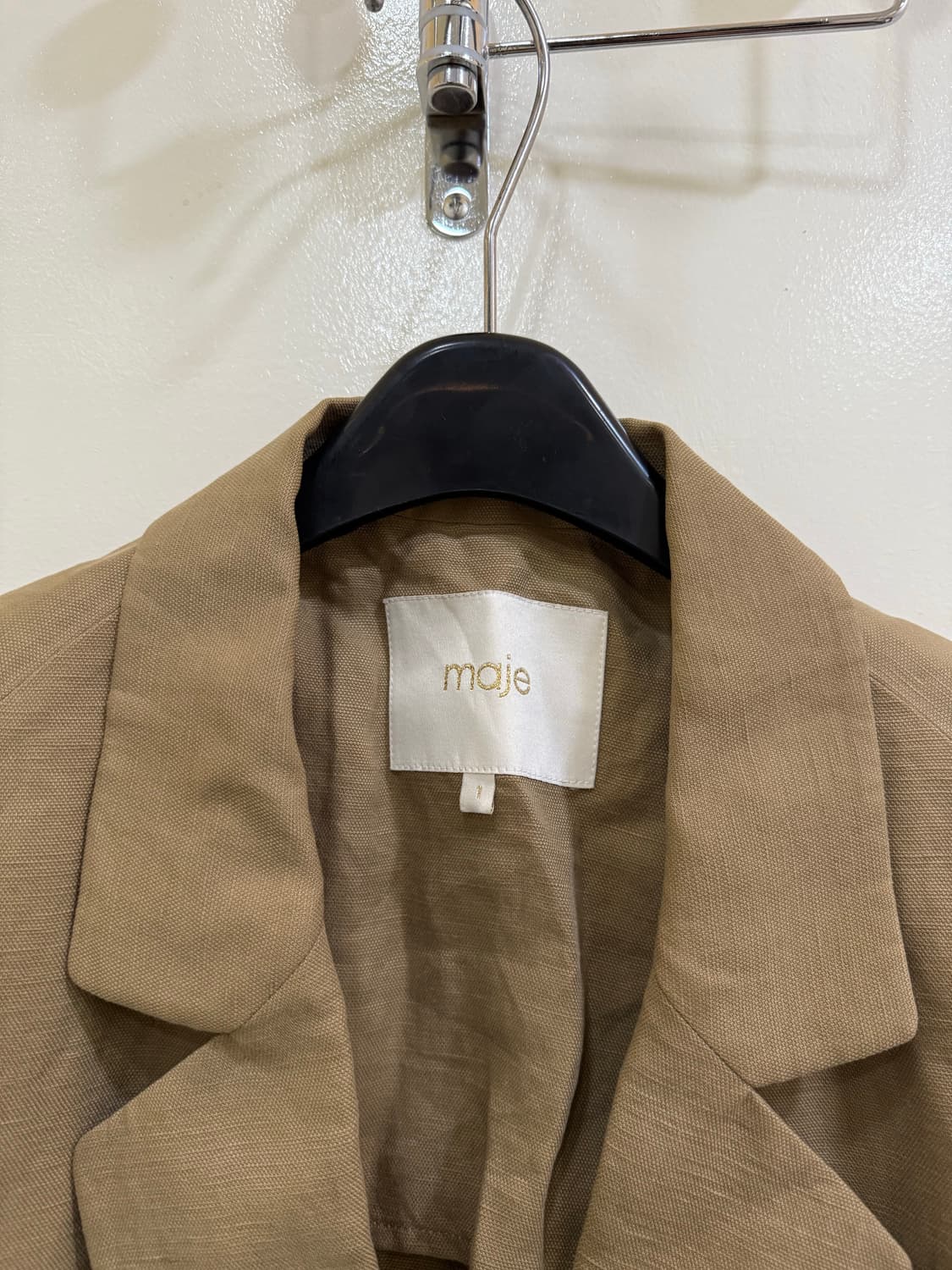 마주 maje 브라운 마 자켓 정품 상품이미지2