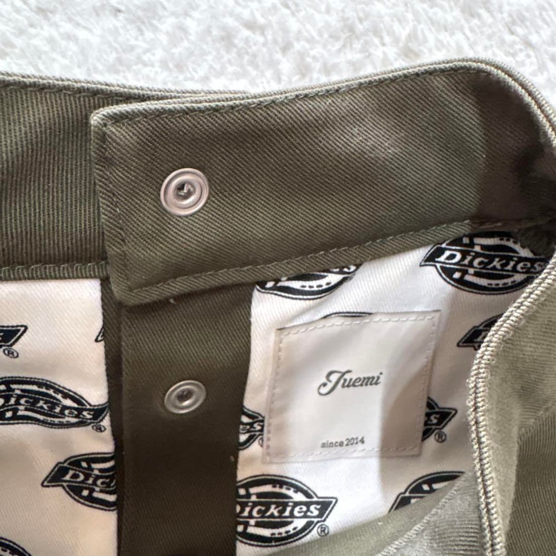 일본 Dickies JUEMI  모크넥 베스트 S 상품이미지4