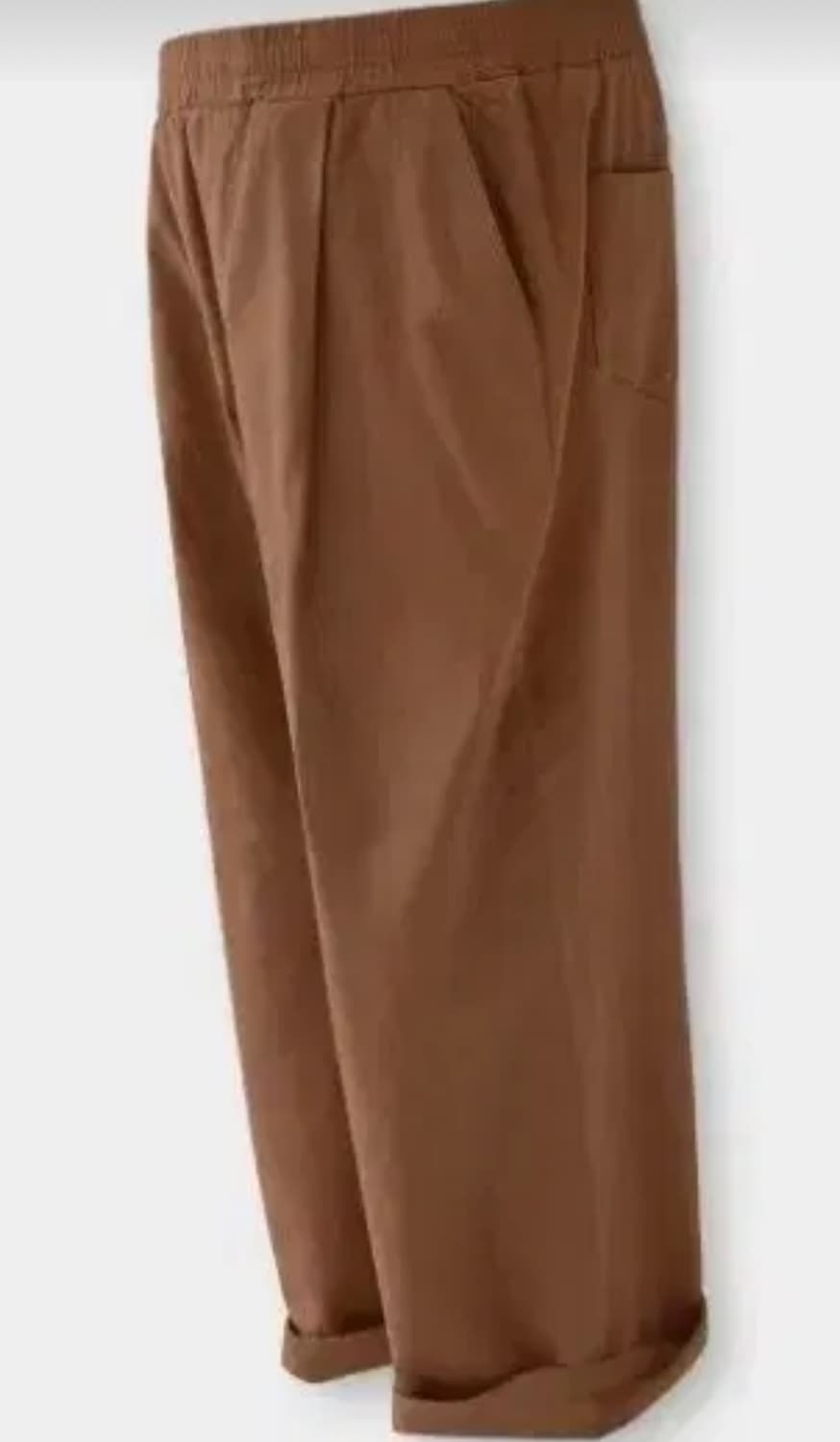 라퍼지스토어 와이드 브라운 팬츠 (Fade Carrot) 상품이미지1