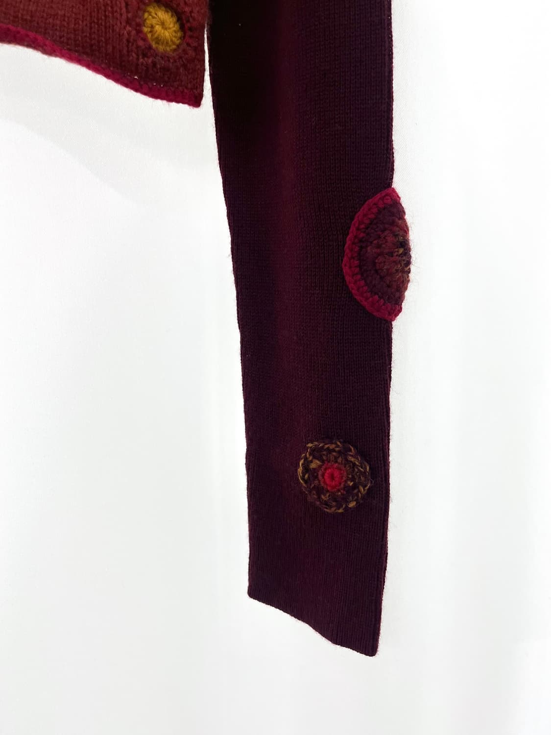 vintage knit zip up  상품이미지4