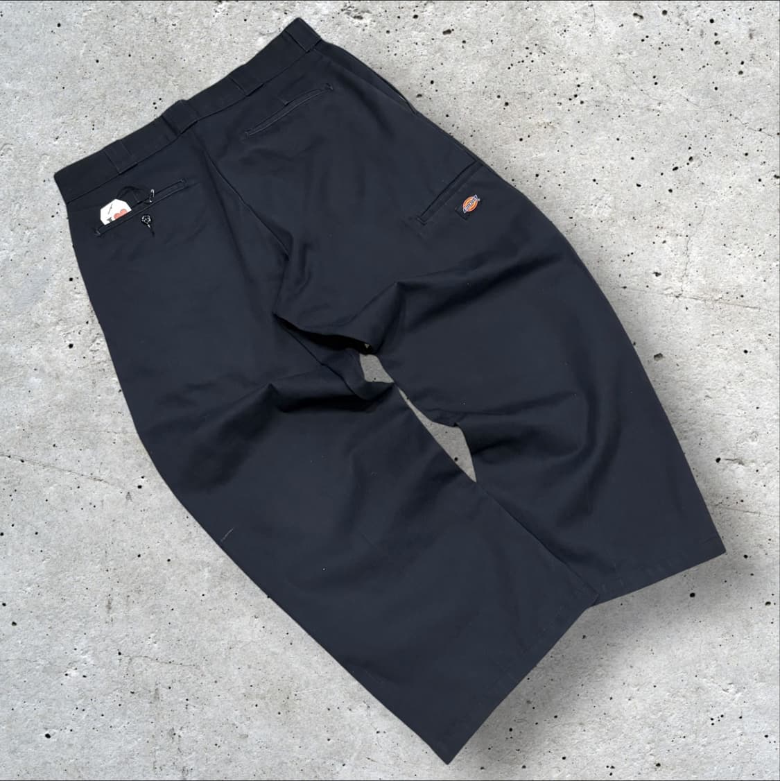 [34x32] 디키즈 더블니 블랙 워크 팬츠 바지 C699 상품이미지1