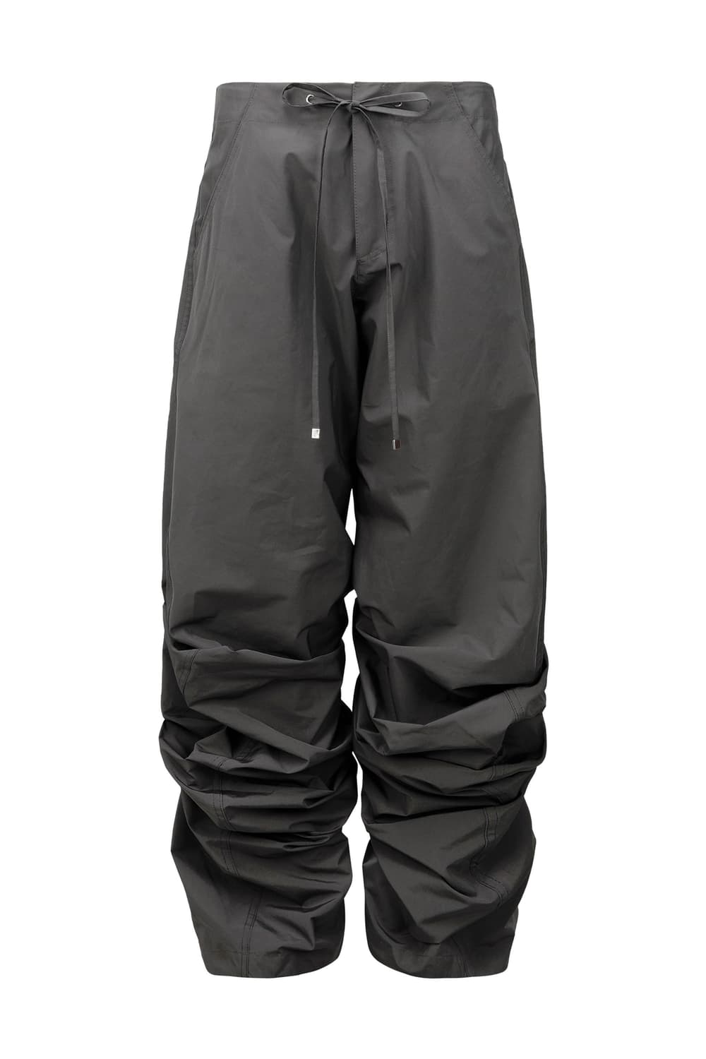 PINTUCK NYLON PANTS (UNISEX) CHARCOAL 상품이미지2