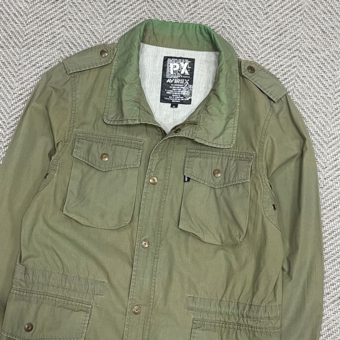 아비렉스 밀리터리 필드 자켓 v1282 상품이미지3