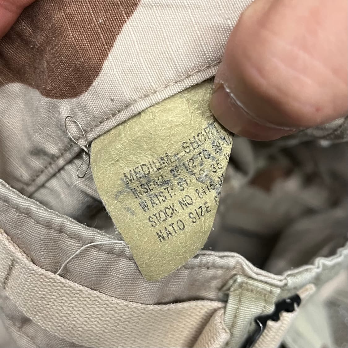 미군 데저트 카모 BDU 팬츠 (~33“) 상품이미지6