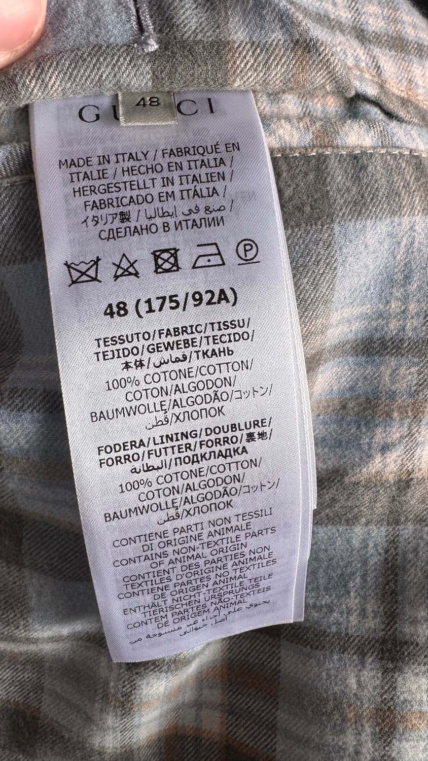 구찌 점보 gg 데님 자켓 상품이미지4