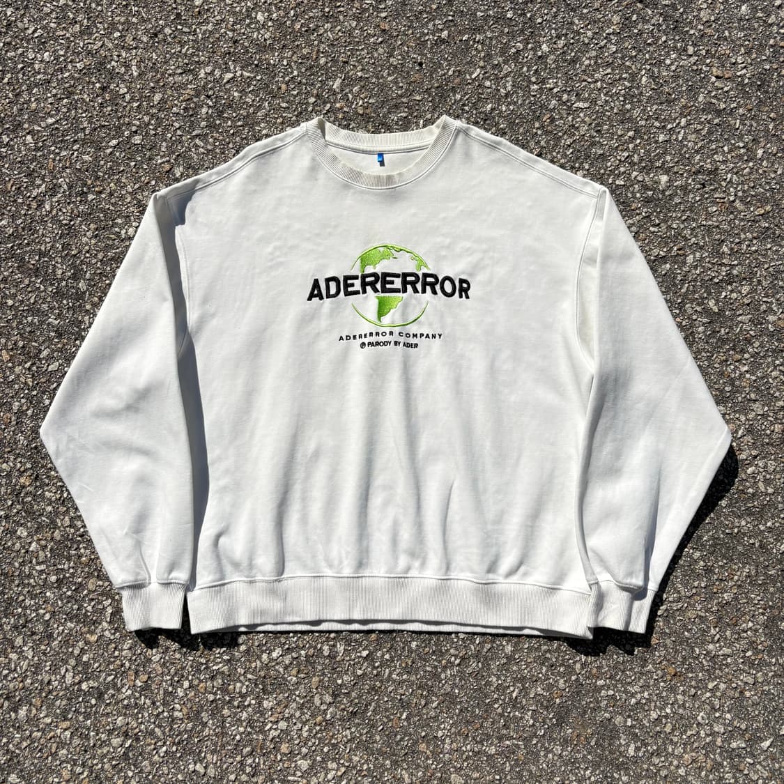 Ader Error 19FW 유니버셜 아이보리 스웻셔츠 상품이미지2