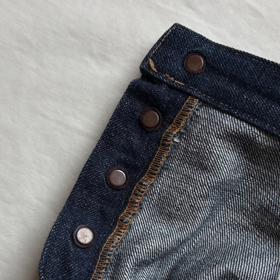 [36-37] 스티븐슨 오버롤 Lot.747-OSX 원워시 셀비지 데님 상품이미지5
