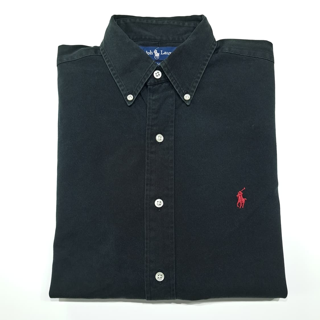 CK109 S 폴로 90s 레드포니 빈티지 블랙 셔츠 남방 상품이미지7