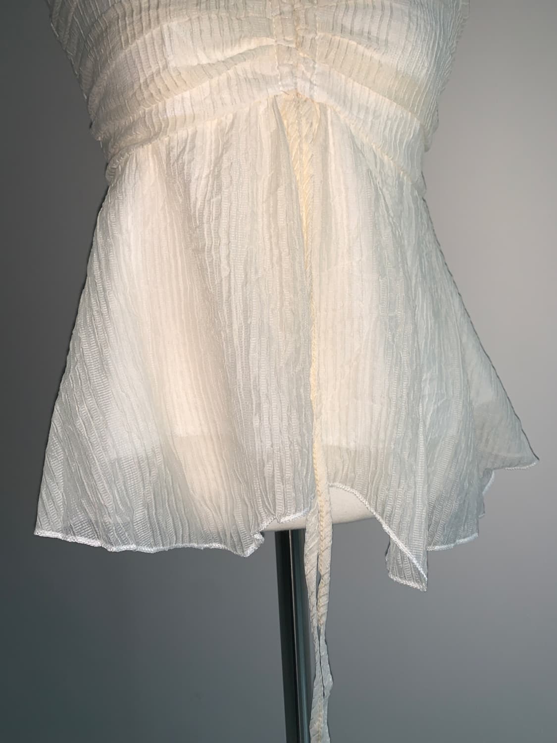 Muffler Blouse Top Set 상품이미지5