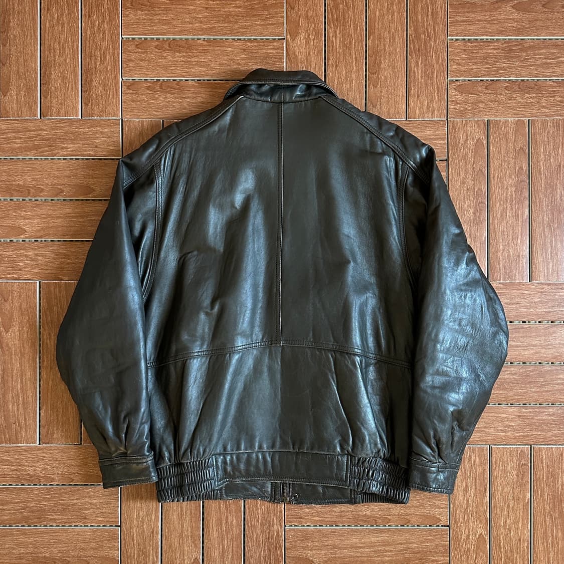90’s Durante sheep skin leather jacket 상품이미지2