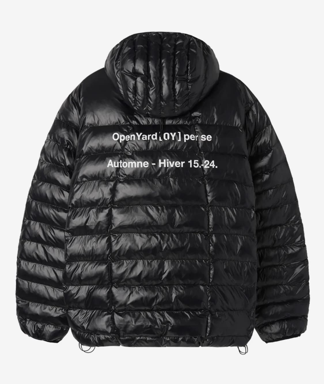 오와이 OY CURVED ZIPPER LIGHTWEIGHT PUFFER 상품이미지2