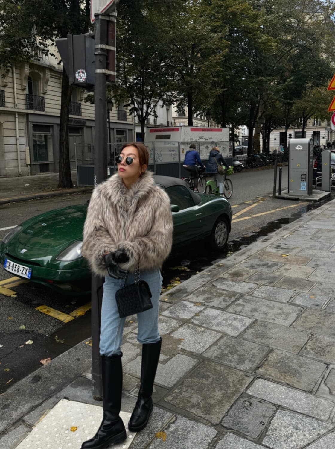 memo 'CONCORDE' 퍼자켓 상품이미지2