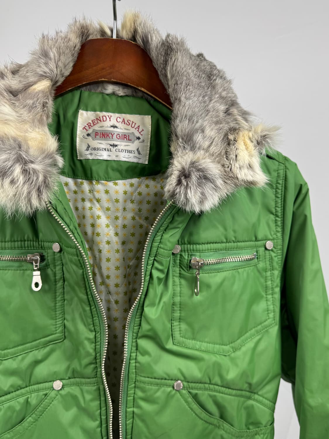 빈티지 포카가 봄버자켓  상품이미지8