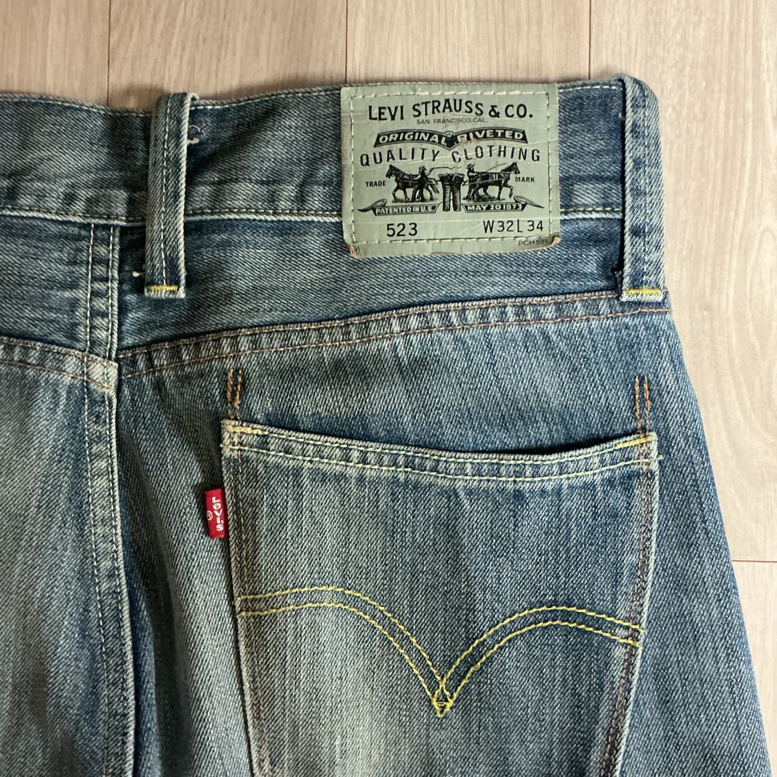 리바이스523 데님팬츠 상품이미지3