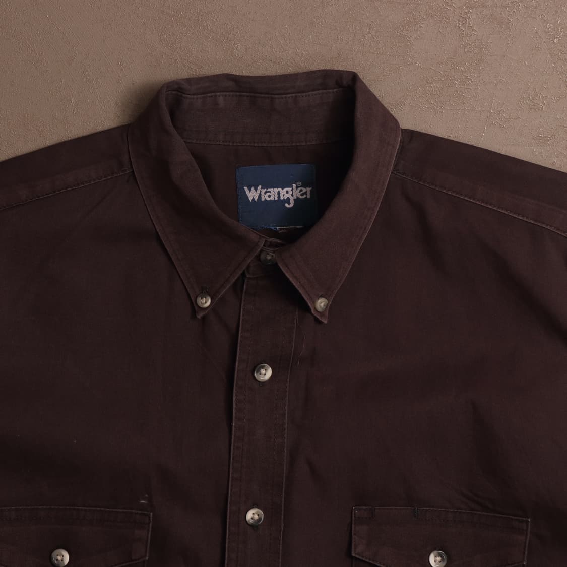 랭글러 헤비코튼 워크셔츠 블랙 A1740 상품이미지2