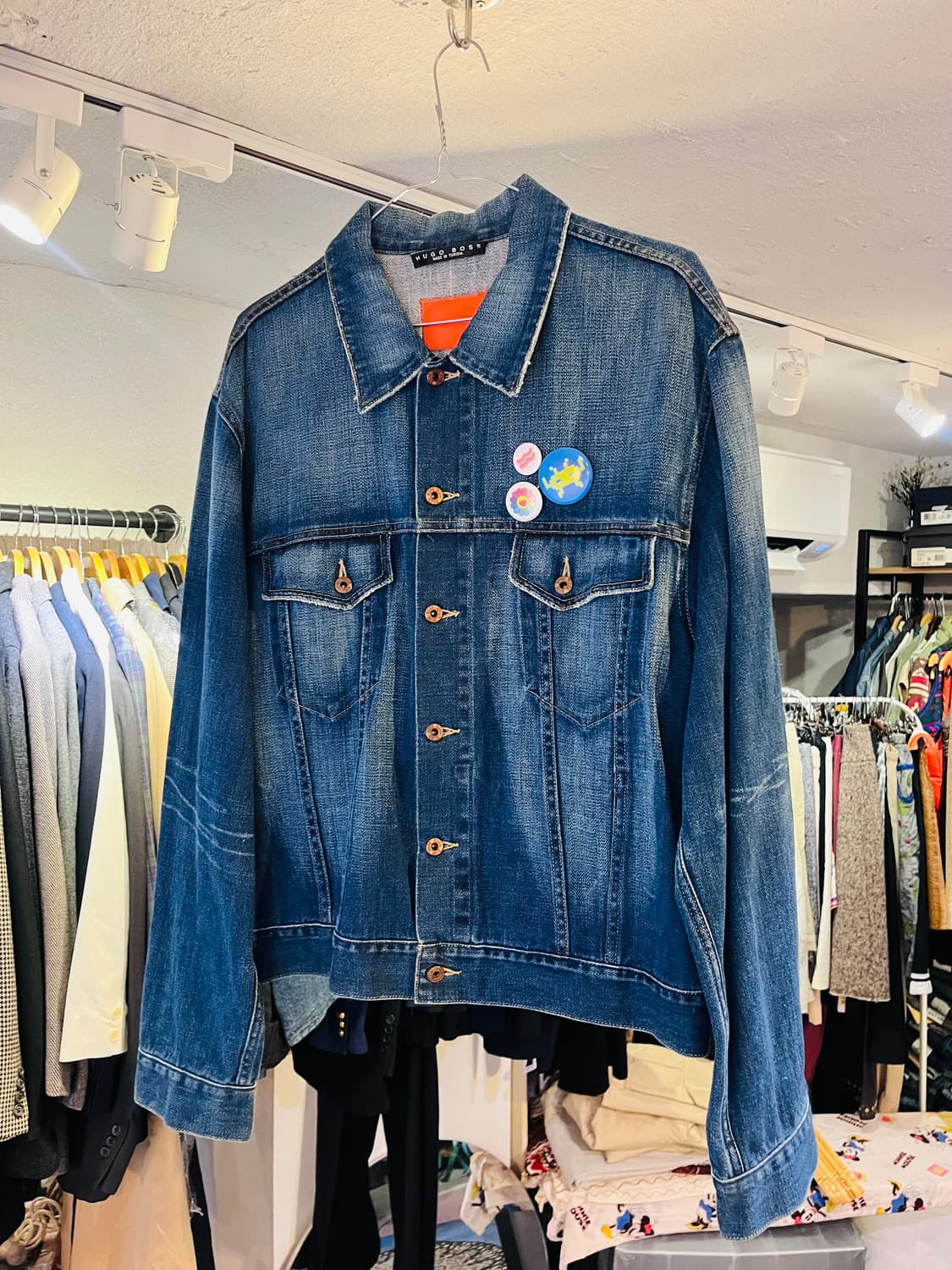 휴고 보스 데님 자켓 상품이미지1