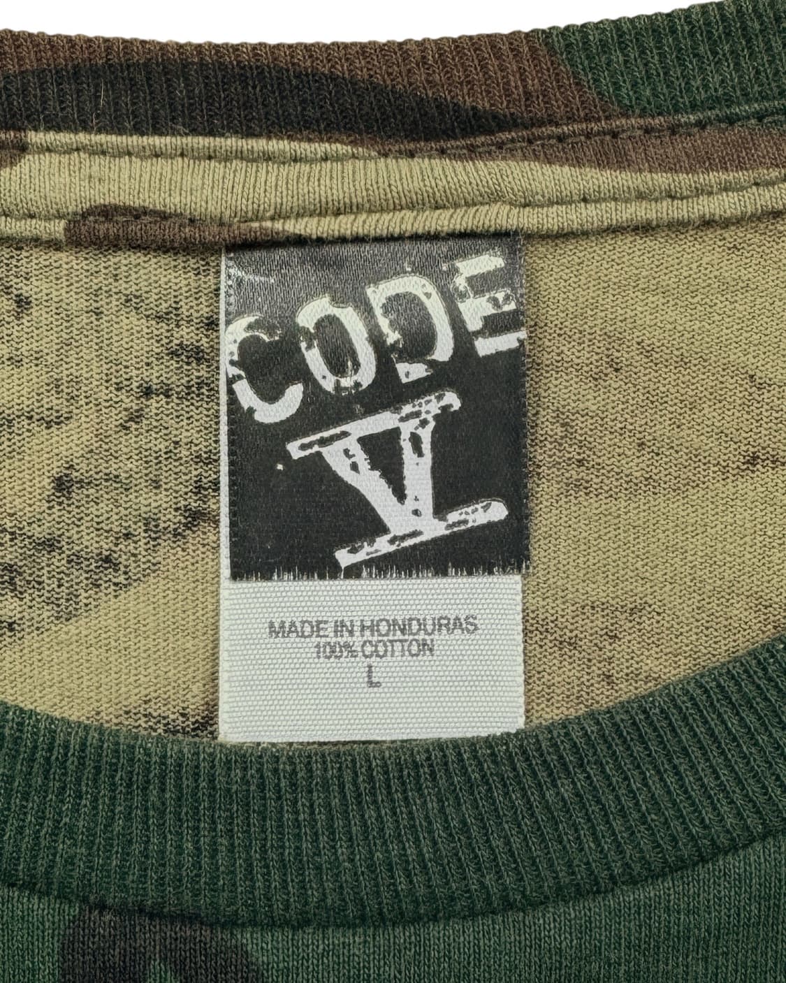 CODE V 아메리칸 그래픽 카모 반팔 티셔츠 상품이미지9
