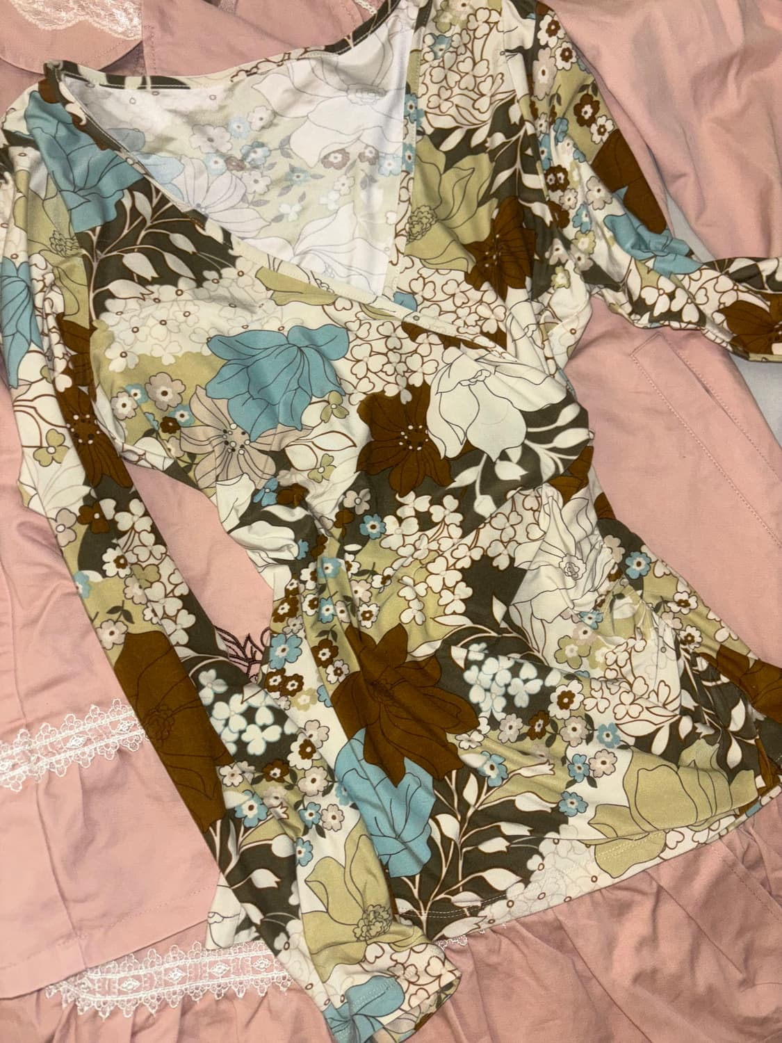 빈티지 오리엔탈 블라우스 상품이미지3