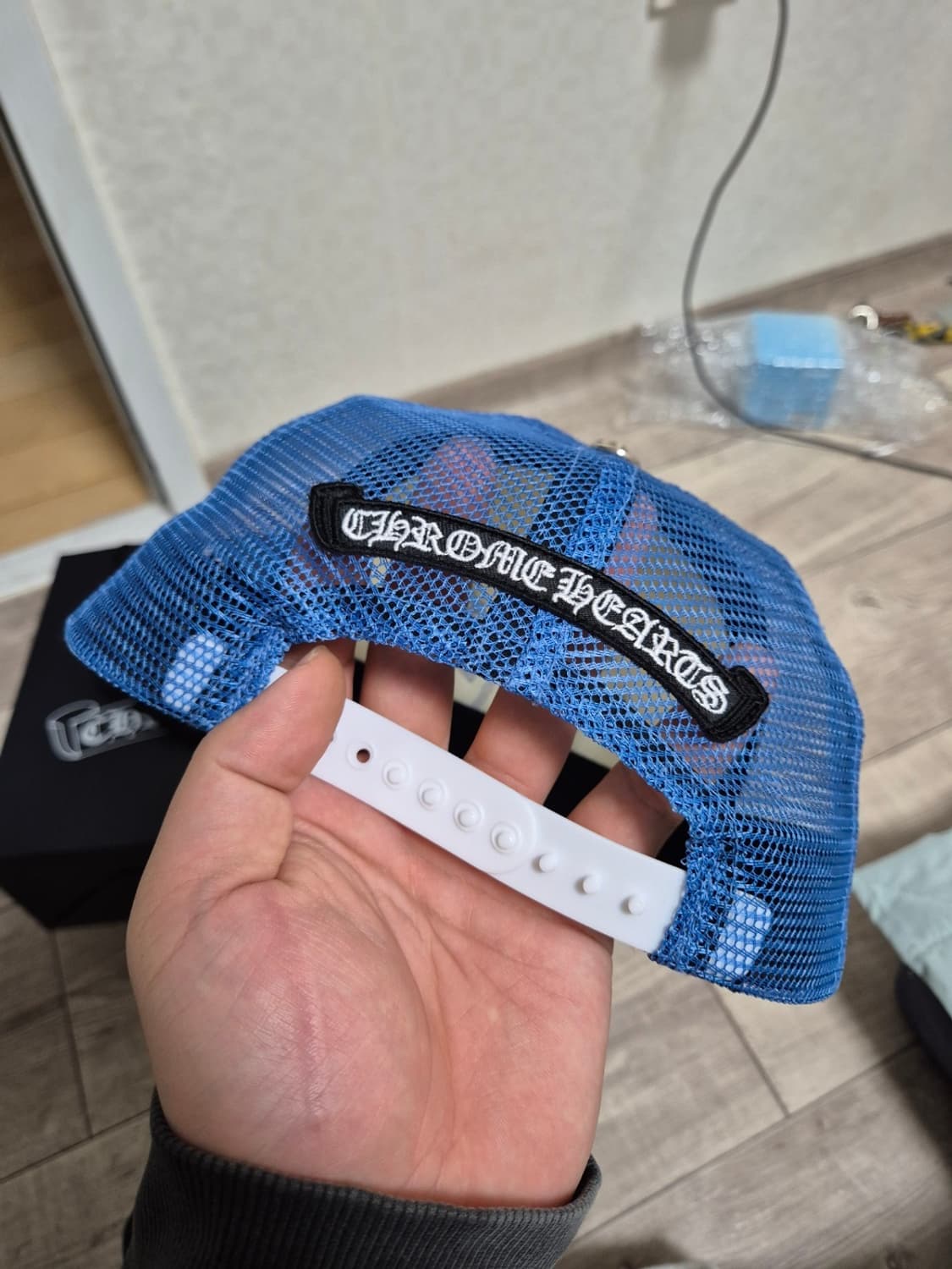 [Os] 크롬하츠 세메터리 메쉬캡 모자 블루  상품이미지3