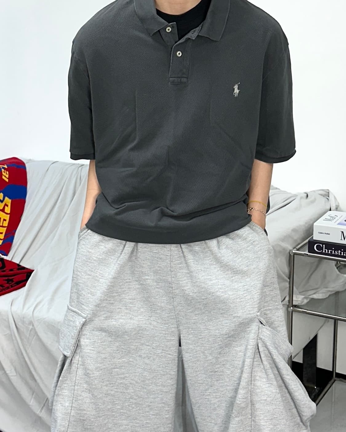 폴로 랄프로렌 차콜 pk 2XL 상품이미지1