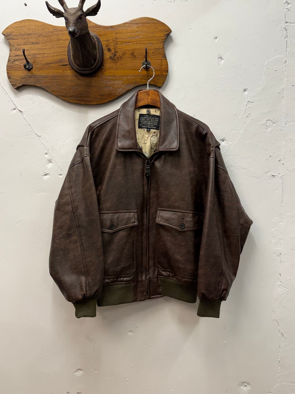 CREATION CUBE G-1 Flight Jacket 상품이미지1