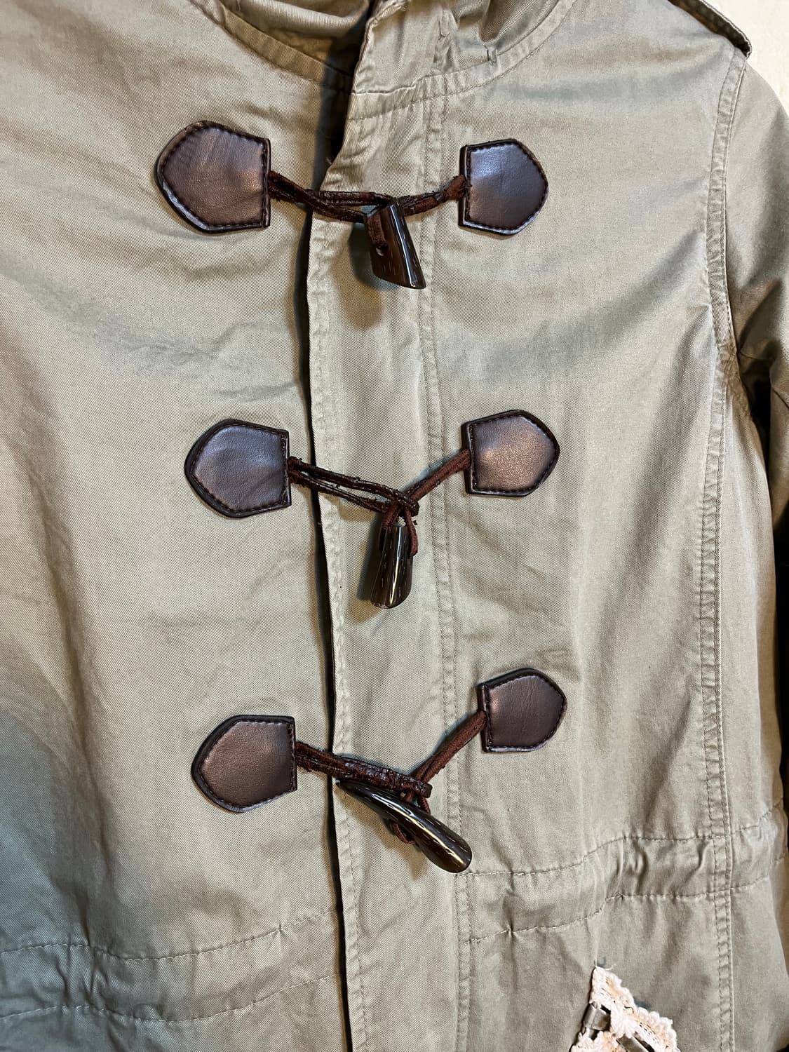 빈티지 리즈리사 레이스 야상 떡볶이 코트 상품이미지6