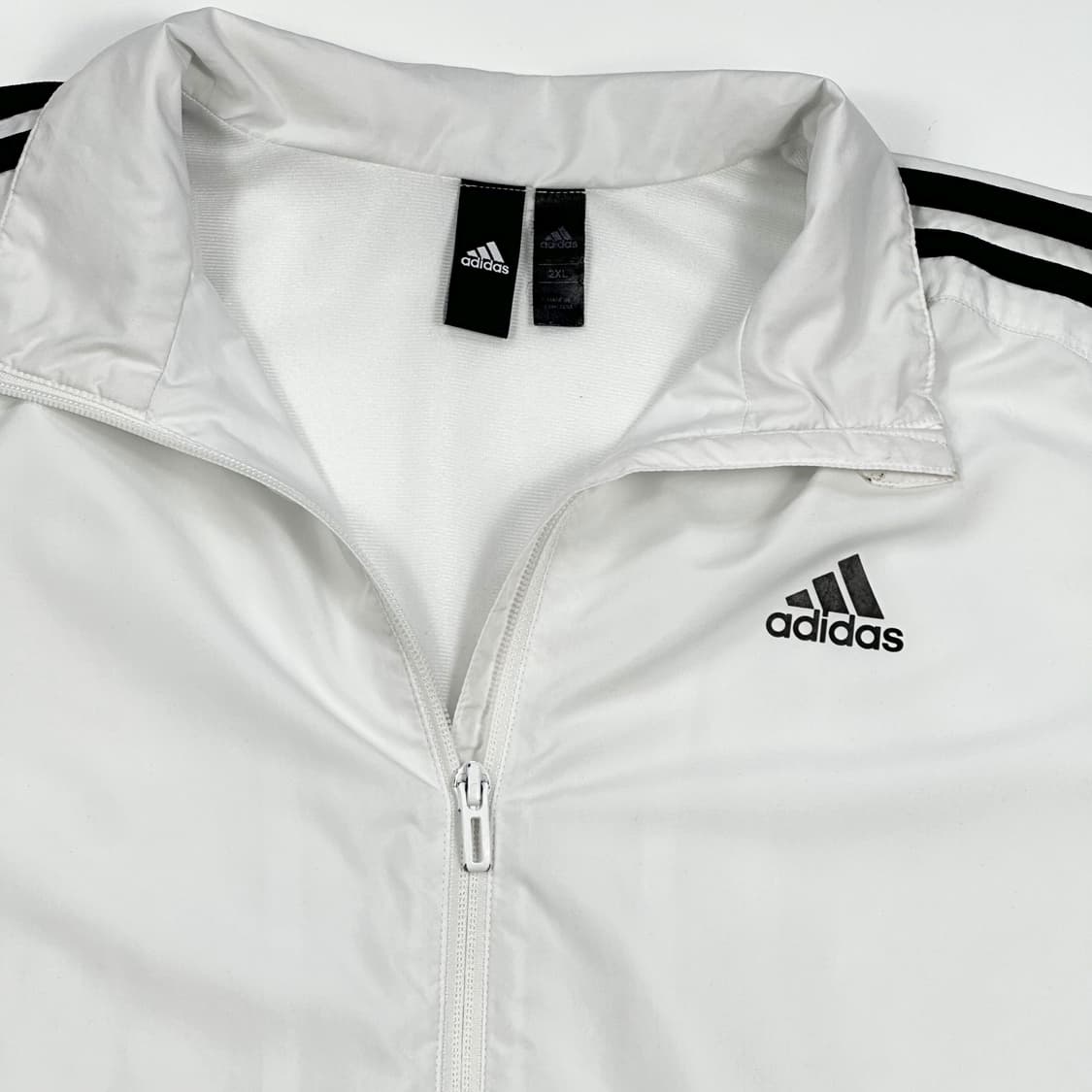 아디다스 박시핏 미니멀 삼선 바람막이 2XL 상품이미지4