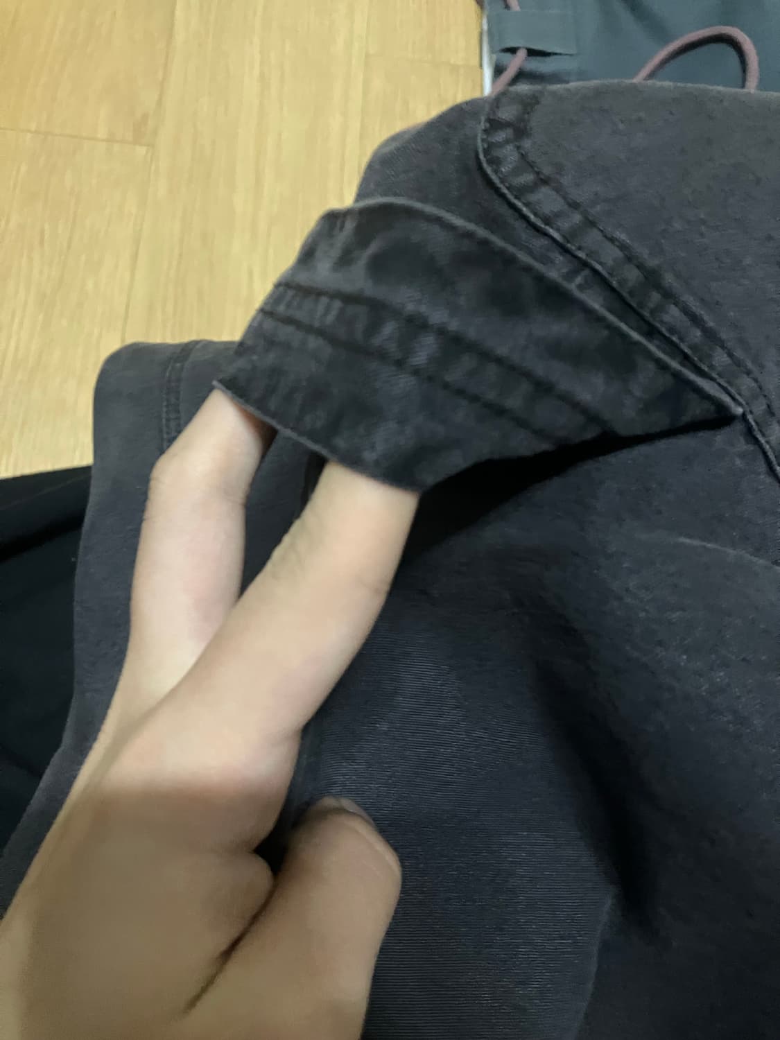 폴리테루 해머 팬츠 1.2v 차콜 4사이즈 상품이미지7