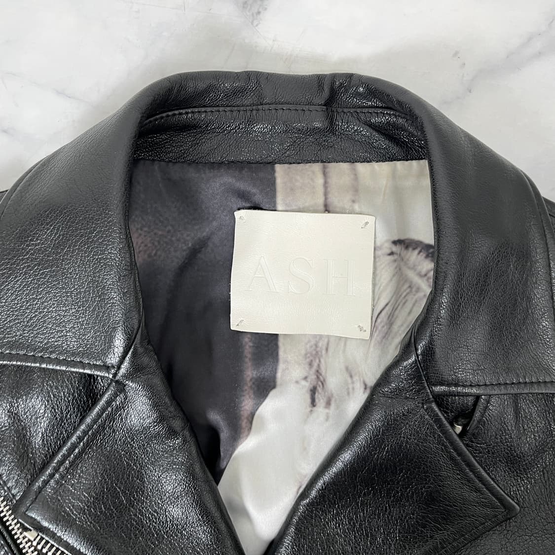 ASH 아쉬 라이더 가죽자켓 XS 상품이미지4