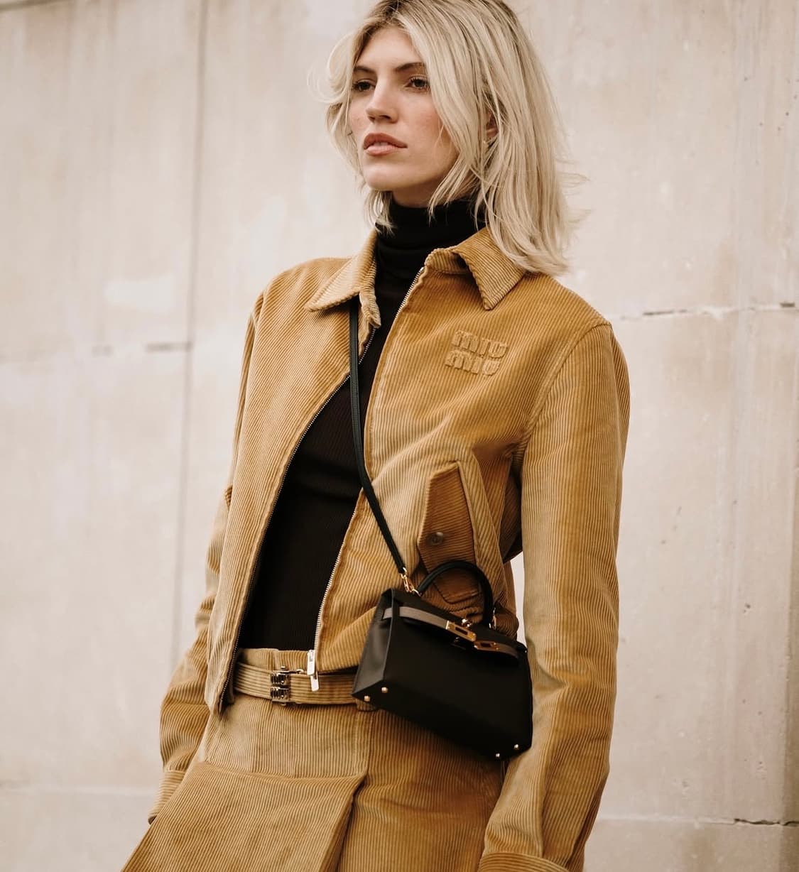 (최종가격) 미우미우 빈티지 코듀로이 자켓, 치마 상품이미지3