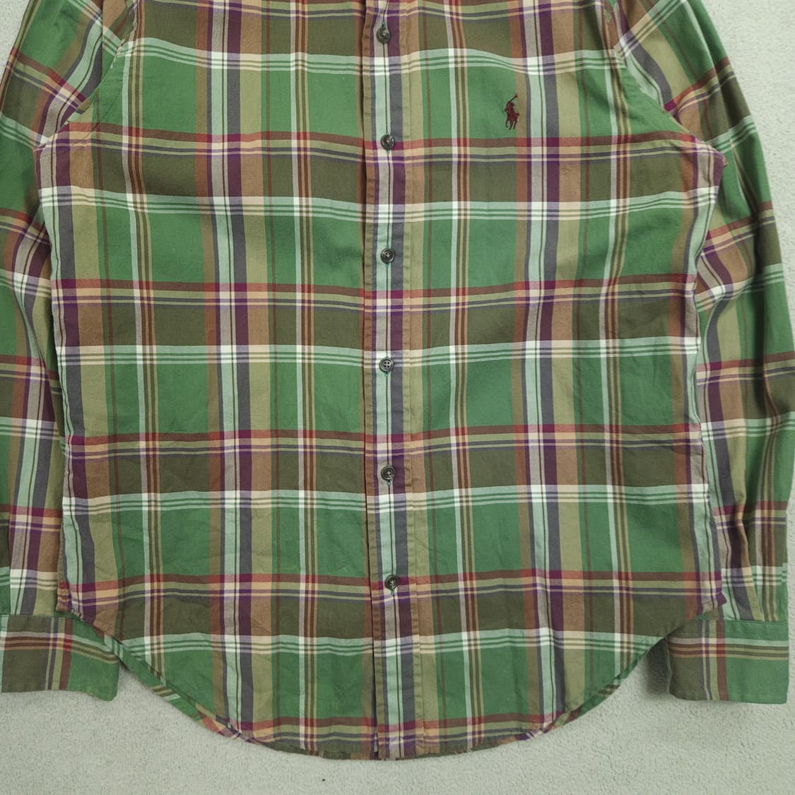 폴로 랄프 로렌 체크 셔츠 M 클래식핏 상품이미지3