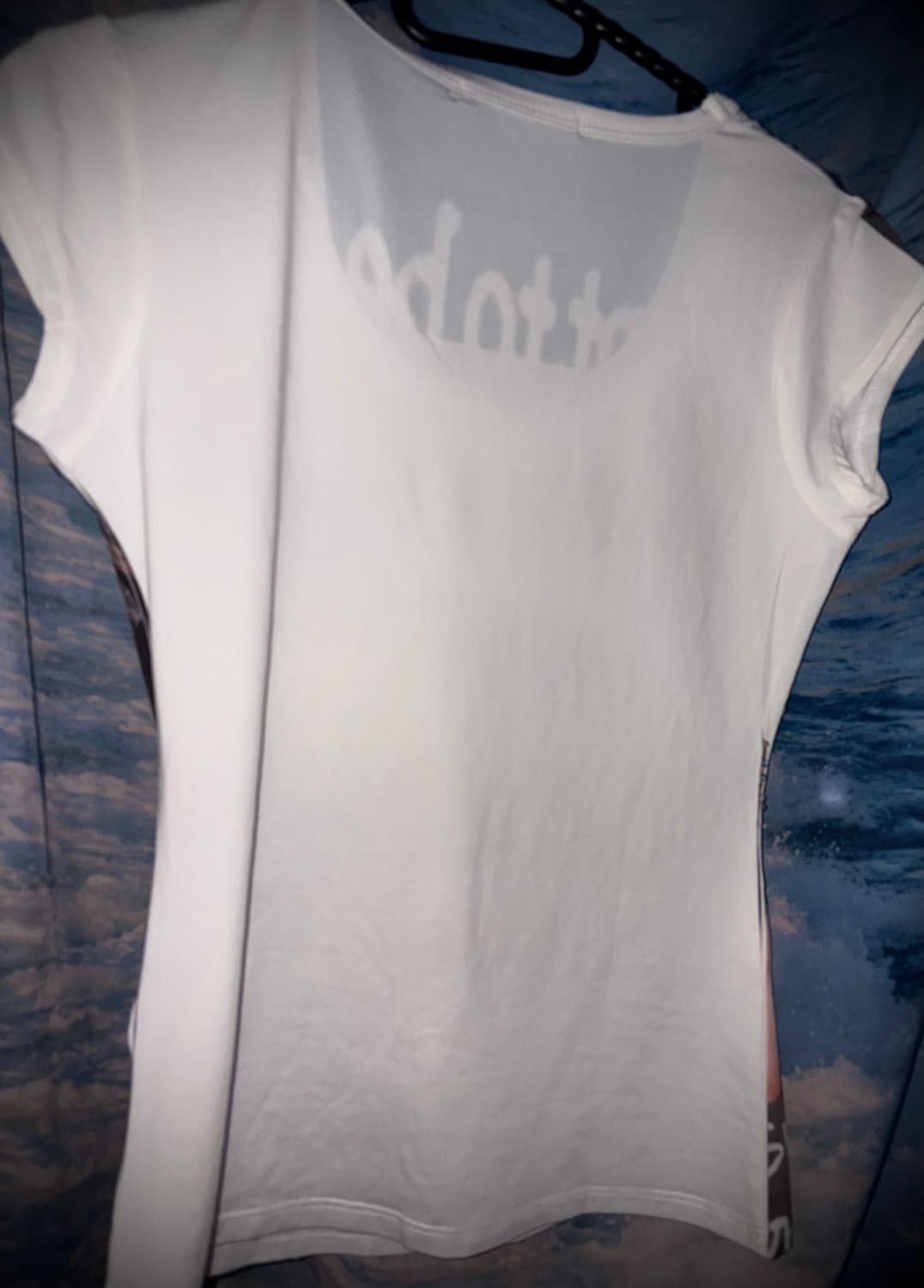 빈티지 y2k 큐빅 레터링 반팔 티셔츠 2000s 상품이미지3