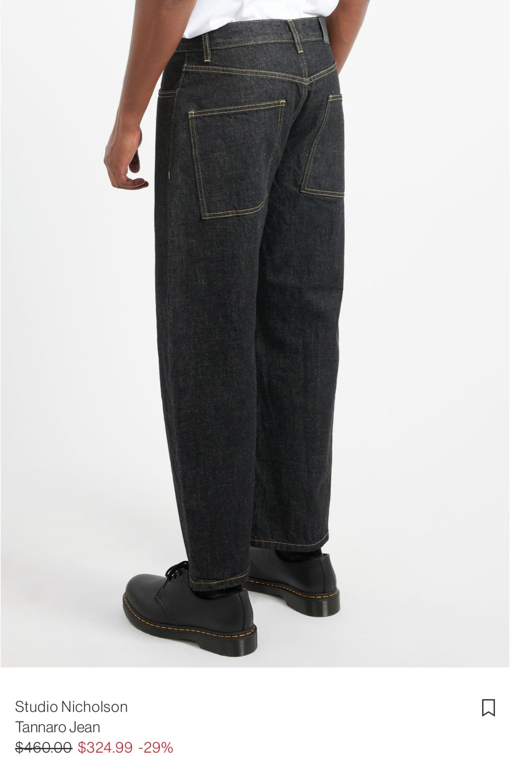 스튜디오 니콜슨 데님 팬츠 거의 새거 상품이미지2