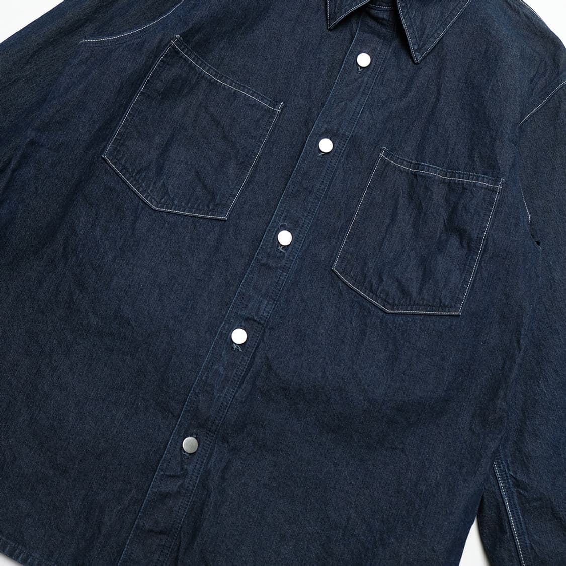 hard twist light denim shirt blouson 상품이미지4