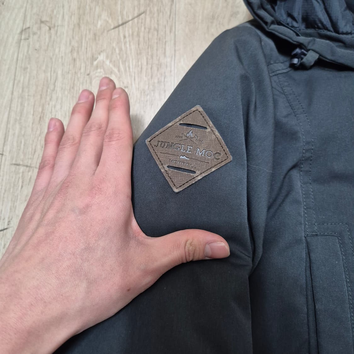 머렐 아웃도어 덕다운 후드 야상 롱패딩 점퍼 상품이미지5