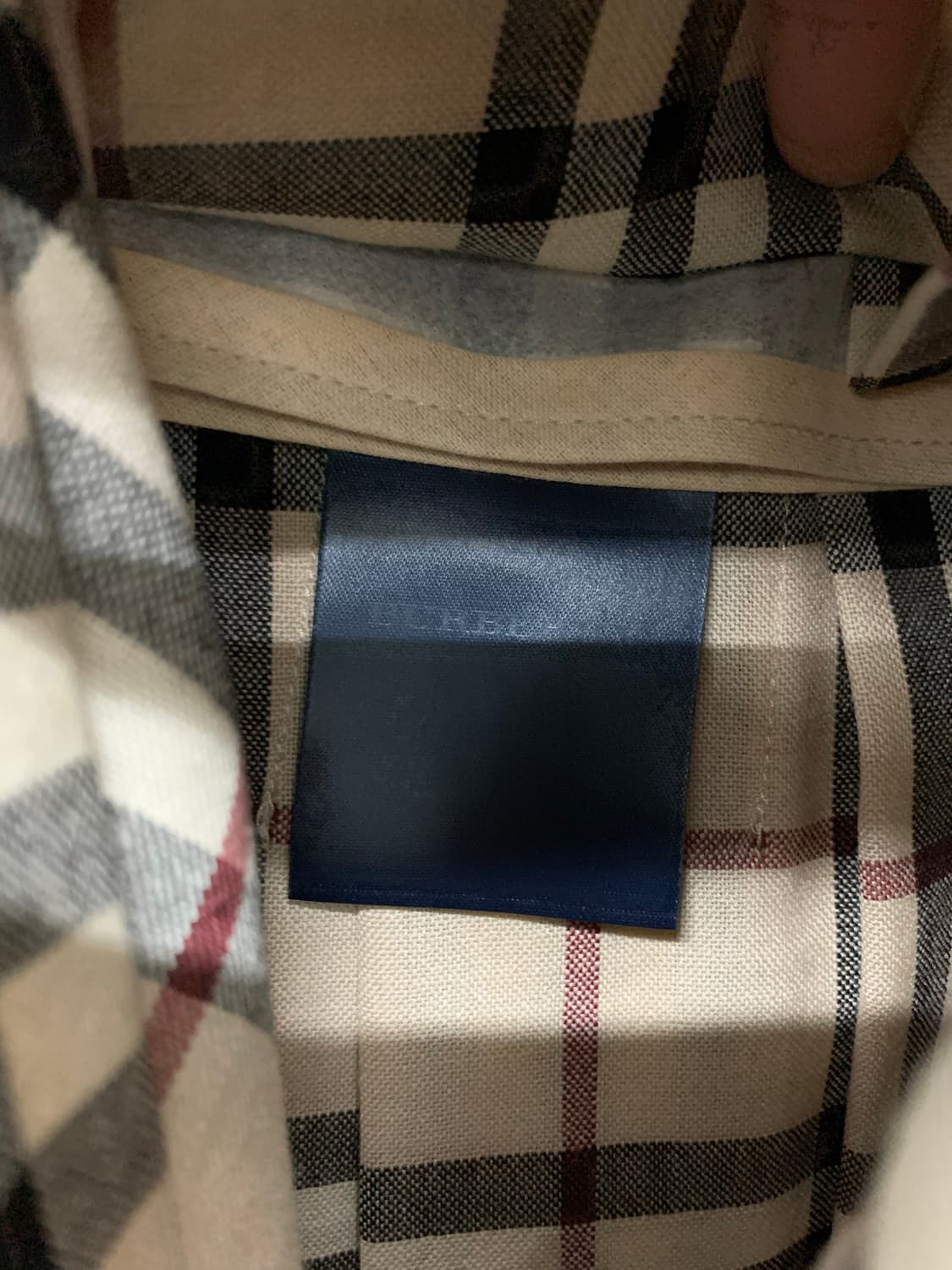 버버리 노바체크 랩스커트 상품이미지7