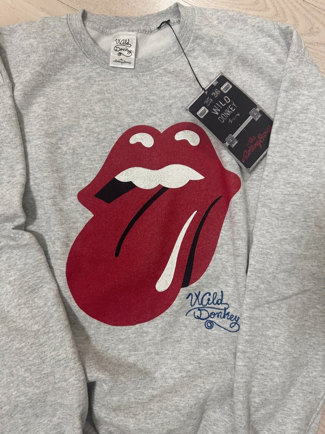 와일드 동키 x 롤링스톤즈 스웻 상품이미지2