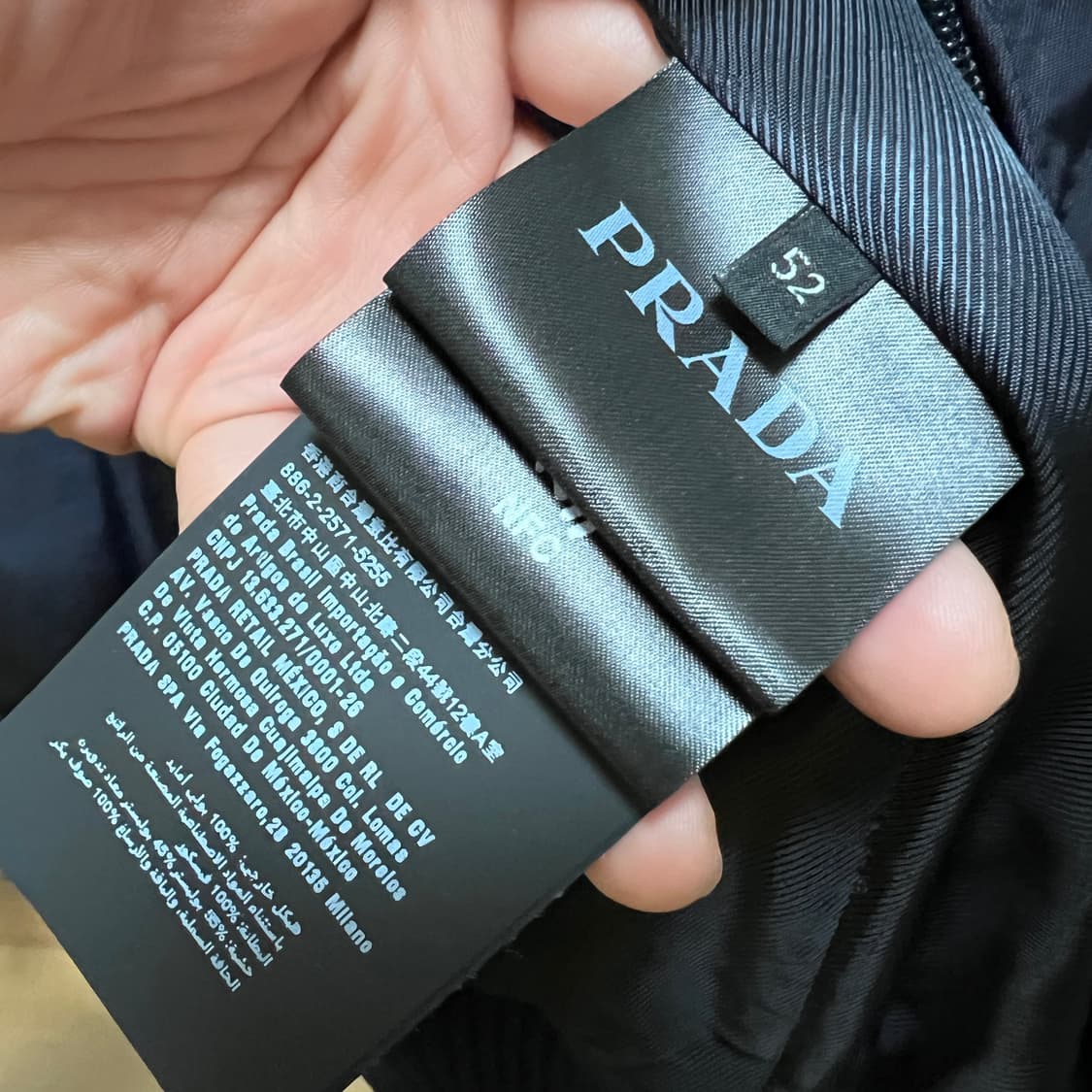 프라다 리나일론 봄버 상품이미지5