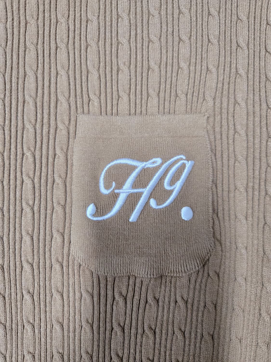 헤지스 골프 레이온76%니트티 니트 긴팔티 상품이미지4