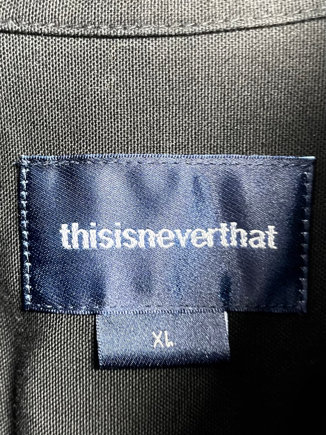 디스이즈네버댓 빅로고 옥스포드 셔츠 (on.498) 상품이미지5