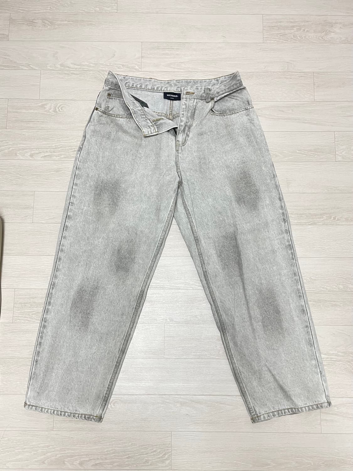 위캔더스 FACE DENIM PANTS 바지 L사이즈 상품이미지3